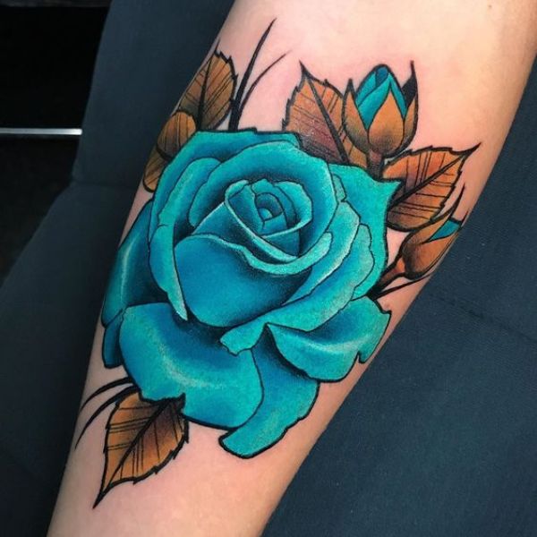 Tattoo hoả hồng ở tay 3d siêu đẹp nhất giành riêng cho nam