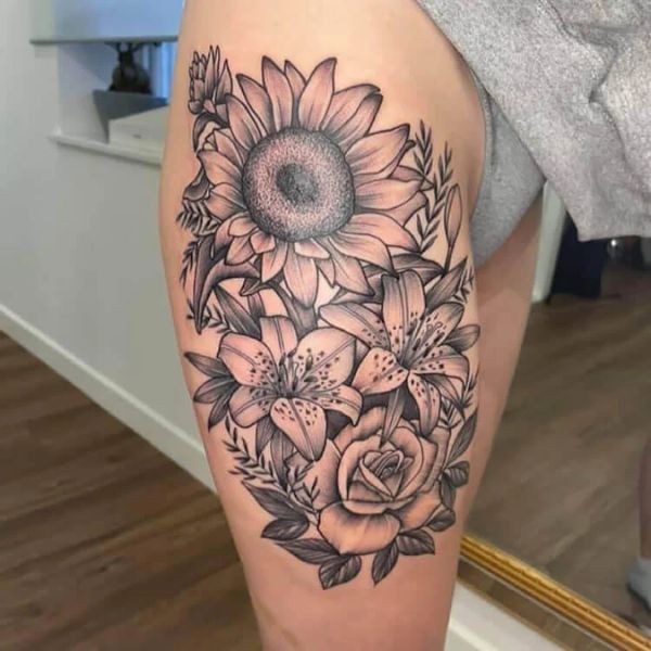Tattoo ở chân cho nữ đẹp