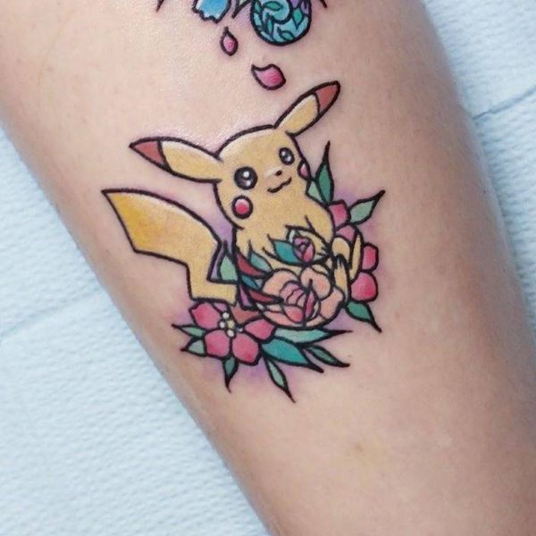 Tattoo pikachu đẹp cho nam