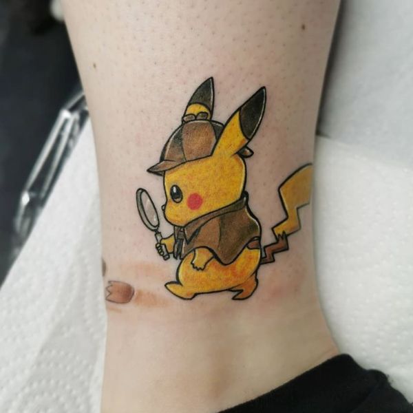 Ý nghĩa hình xăm Pikachu  Owl Ink Studio  Xăm Hình Nghệ Thuật