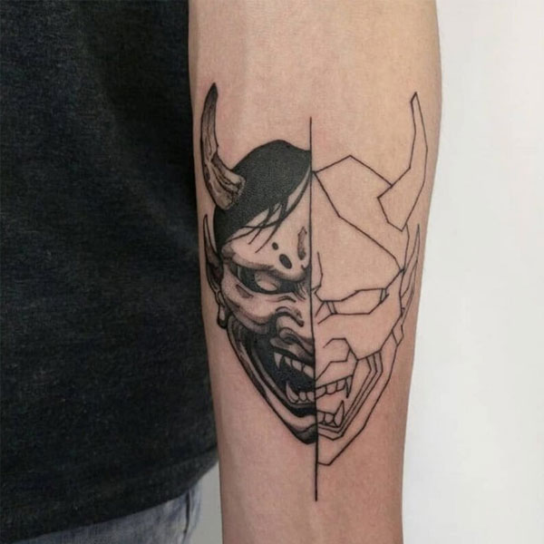 Tattoo quỷ dạ xoa chất