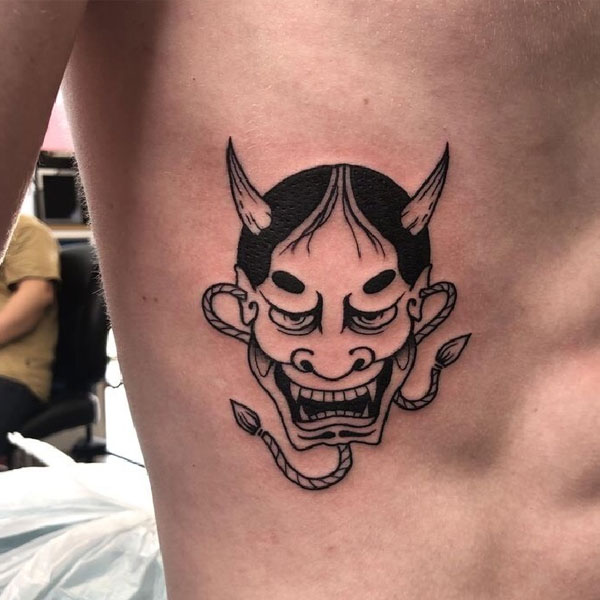 Tattoo quỷ dạ xoa mini