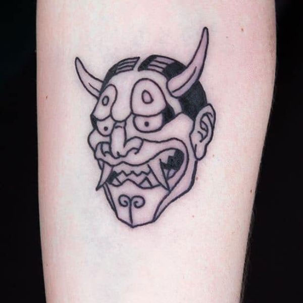 Tattoo quỷ dạ xoa nhỏ đẹp