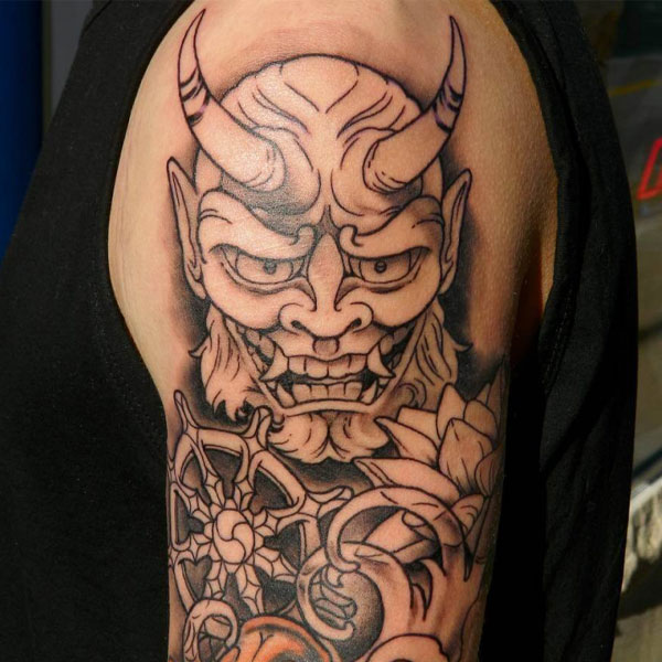 Tattoo quỷ dạ xoa ở tay siêu đẹp