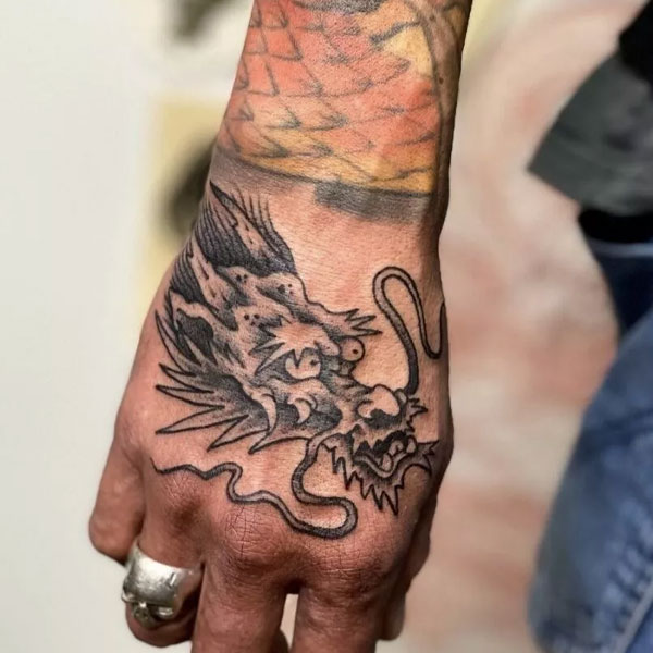 Tattoo Long quấn tay độc
