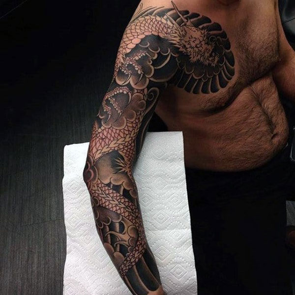 Tattoo Long quấn tay siêu độc lạ