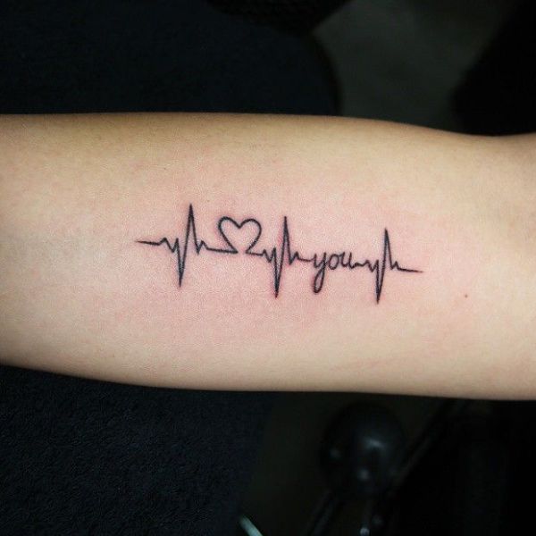 Tattoo trái ngược tim rất đẹp dành riêng cho nam