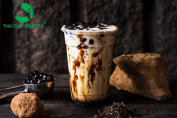 Nâng ngực uống trà sữa được không?