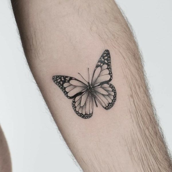 Tattoo con bướm đẹp