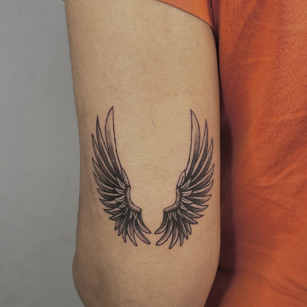 Tattoo cánh thiên thần đẹp