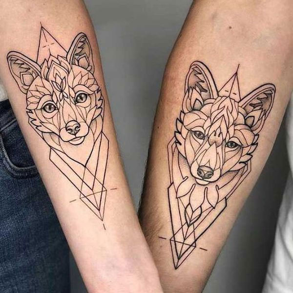 Tattoo cặp mini siêu đẹp