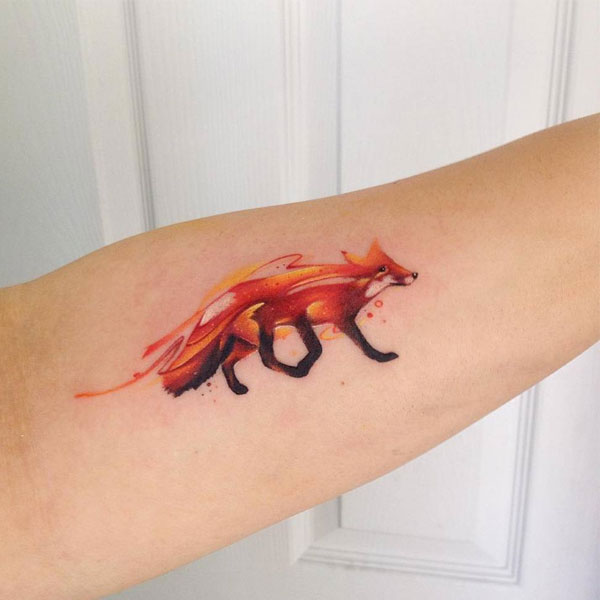 Tattoo con cáo cam