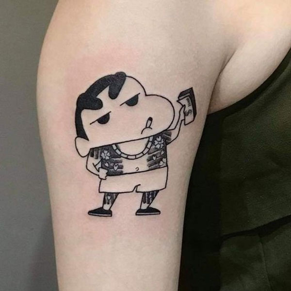 Tattoo cu shin ở tay