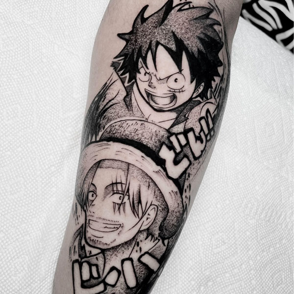 Whos Luffys fan  designed by me but idea come from another artist with  all my respect   Address 357 Hàm   One piece tattoos Pieces tattoo  Hand tattoos