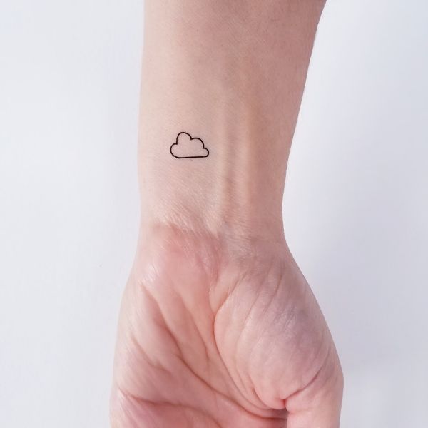 Tattoo mây cute