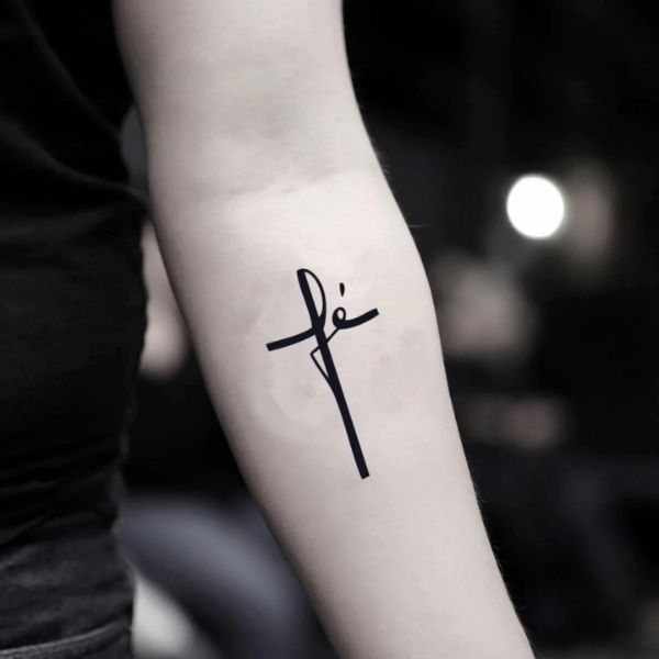 Tattoo thánh giá mini