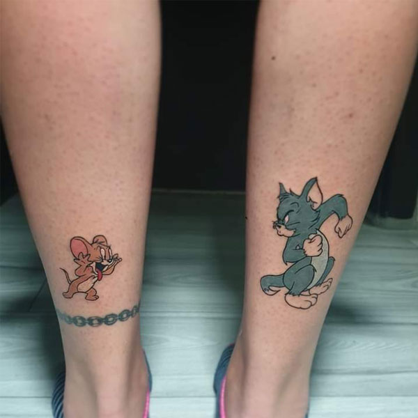 Learn 84+ about tom and jerry tattoo unmissable .vn