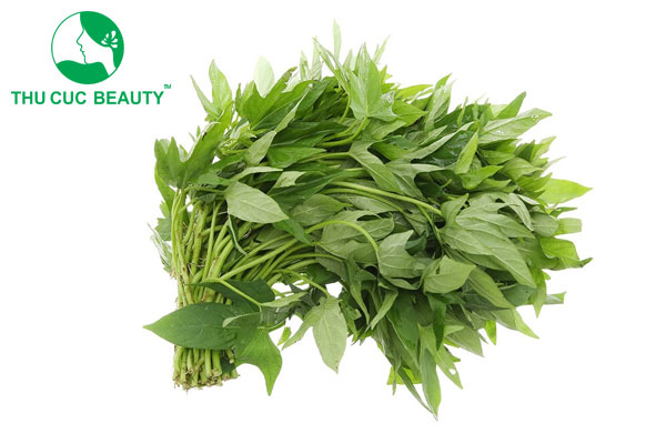 Xăm môi có ăn được rau lang không?