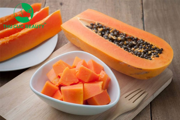 Xăm môi có được ăn đu đủ không?