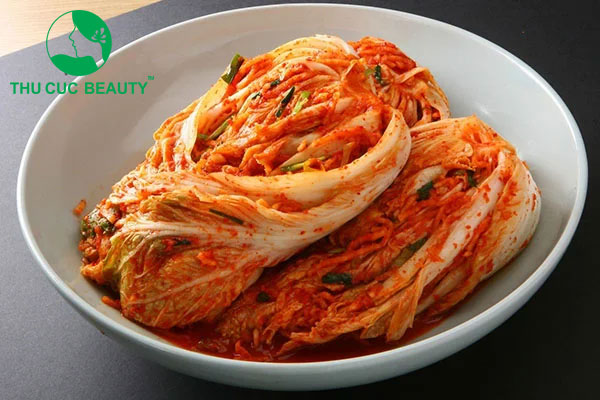 Xăm môi có được ăn kim chi không?