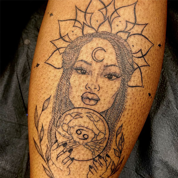 Tattoo cung hoàng đạo độc