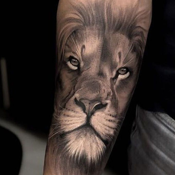 Tattoo cung sư tử cực đẹp