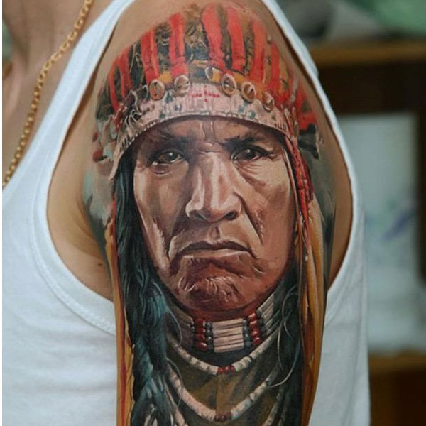 Tattoo thổ dân đẹp cho nam