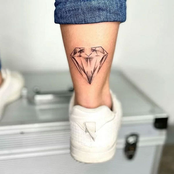 Tattoo ý nghĩa kim cương