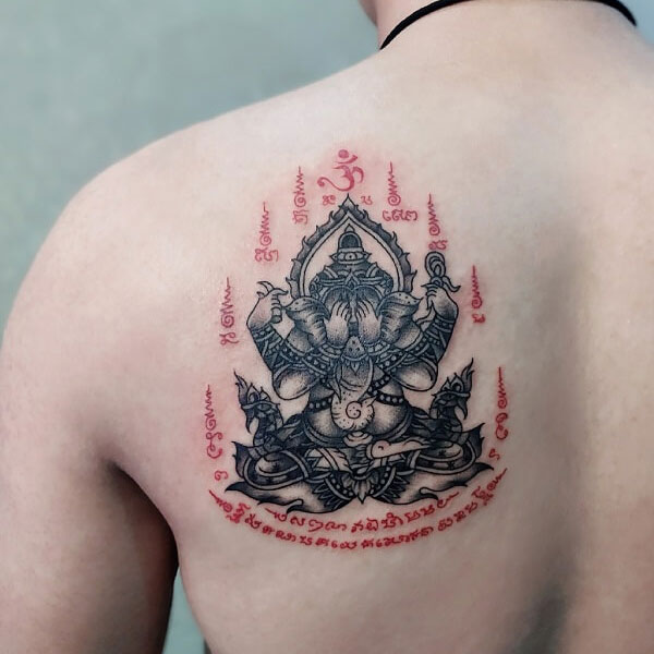 Tattoo khmer siêu đẹp cho nam