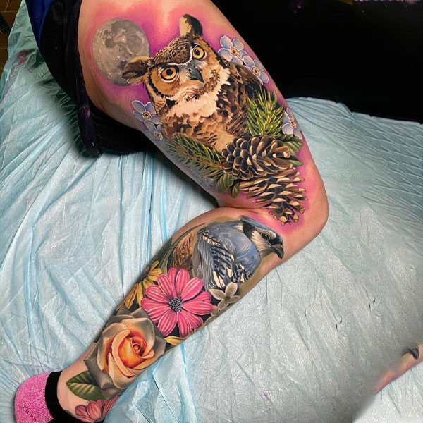 99+ hình xăm kín chân đẹp cho nam nữ