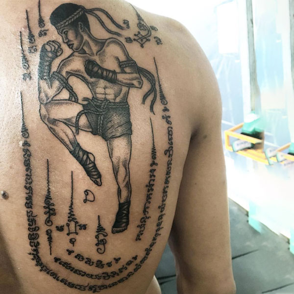 Tattoo khmer đẹp cho nam