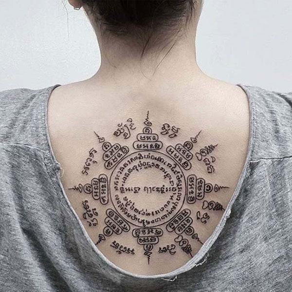 Tattoo khmer đẹp nhất cho nữ