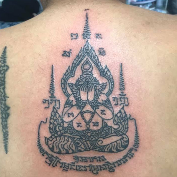Tattoo khmer thần linh