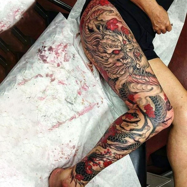 Tattoo kín chân cho nữ