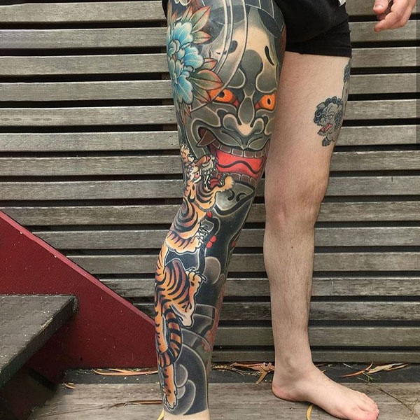 Tattoo kín chân siêu đẹp