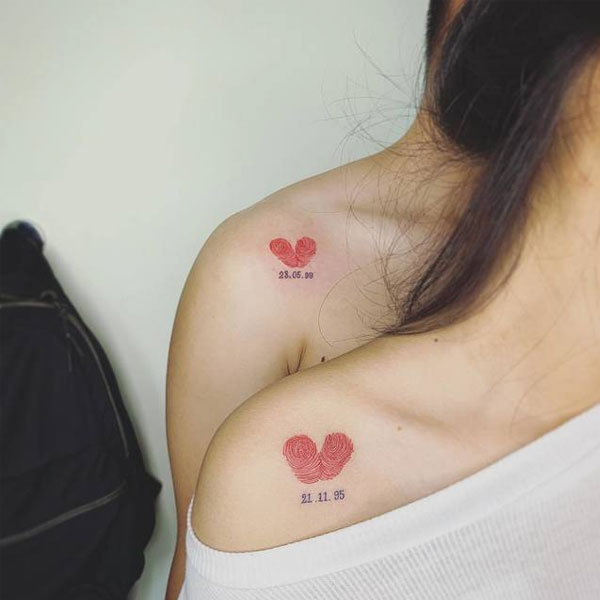 Tattoo tình yêu nhỏ