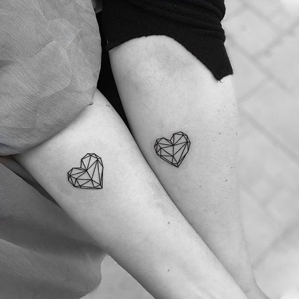 Tattoo tình yêu ở tay đẹp