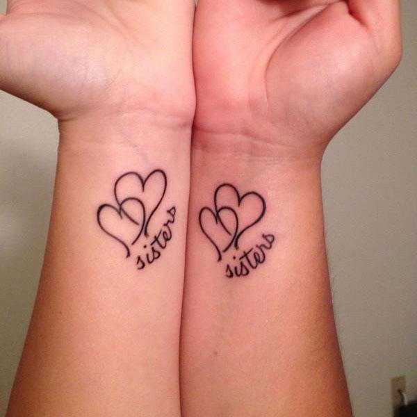 Tattoo tình yêu trái tim cặp