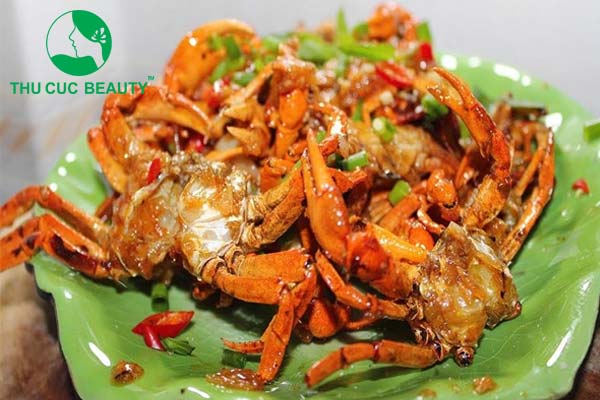 Nâng mũi ăn cua đồng được không?