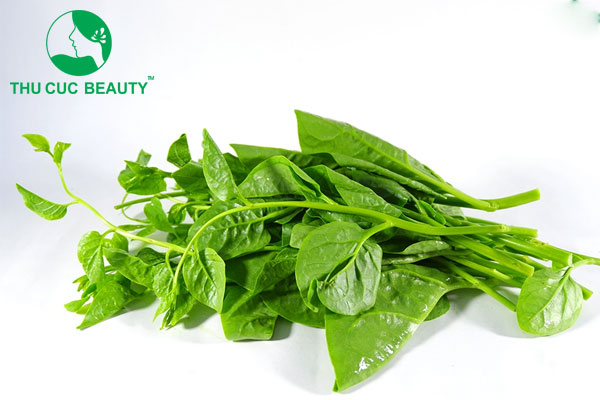 Nâng mũi ăn rau mồng tơi được không?