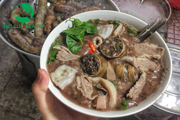 Nâng mũi ăn cháo lòng được không?