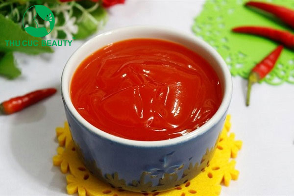 Nâng mũi ăn tương ớt được không?