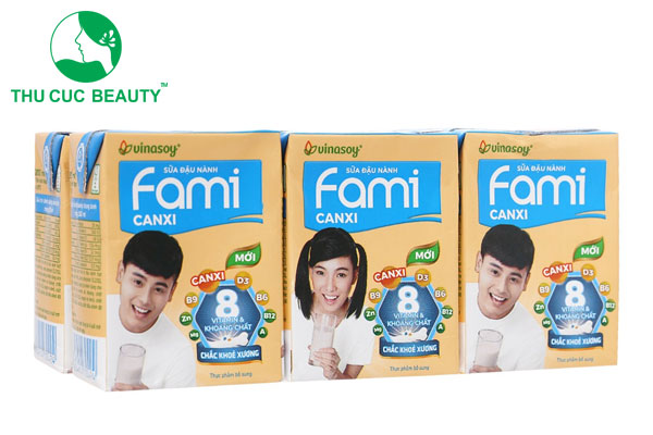 Uống sữa đậu nành Fami có tăng vòng 1 không?