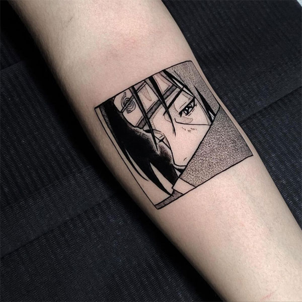 Tattoo anime itachi