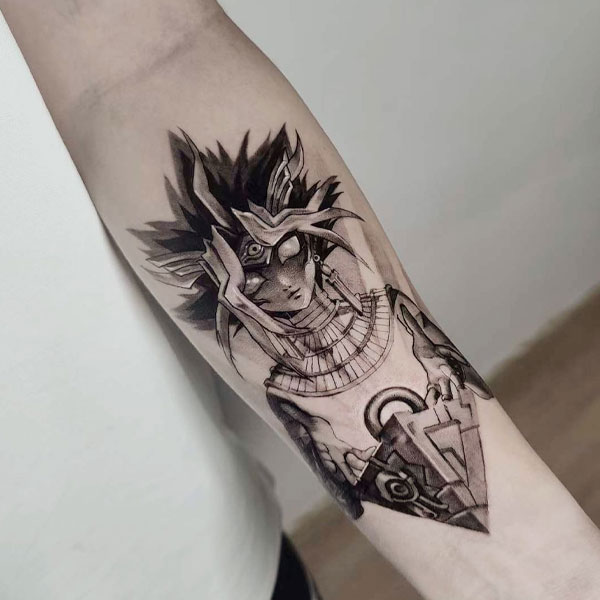 Tattoo anime yuri