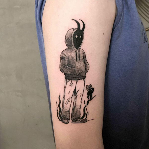 Tattoo quỷ satan bí ẩn