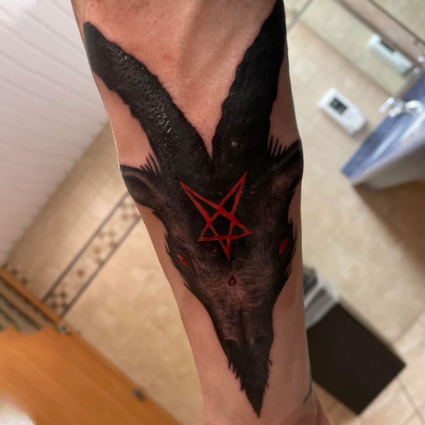 Tattoo quỷ satan siêu ngầu