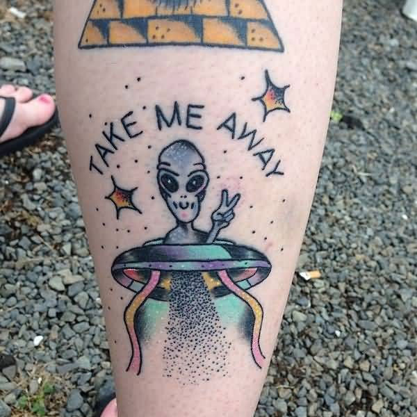 Tattoo ufo siêu ngộ nghĩnh