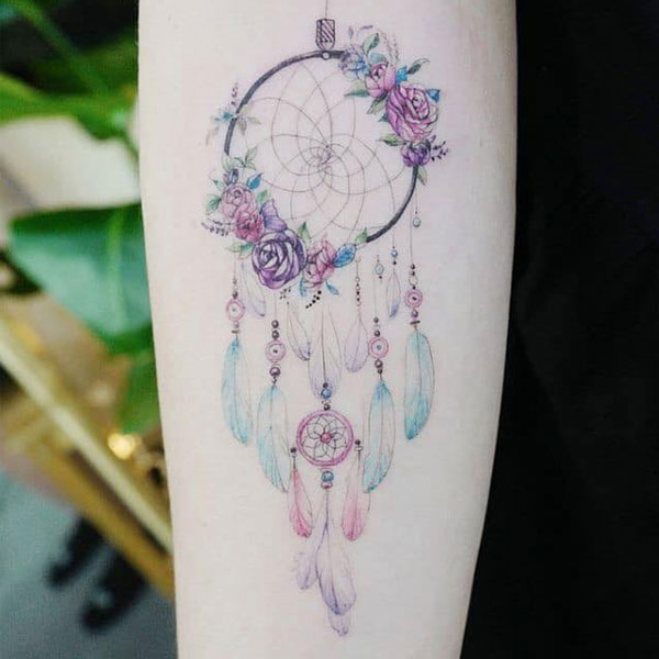 Hình xăm Dream Catcher độc đáo