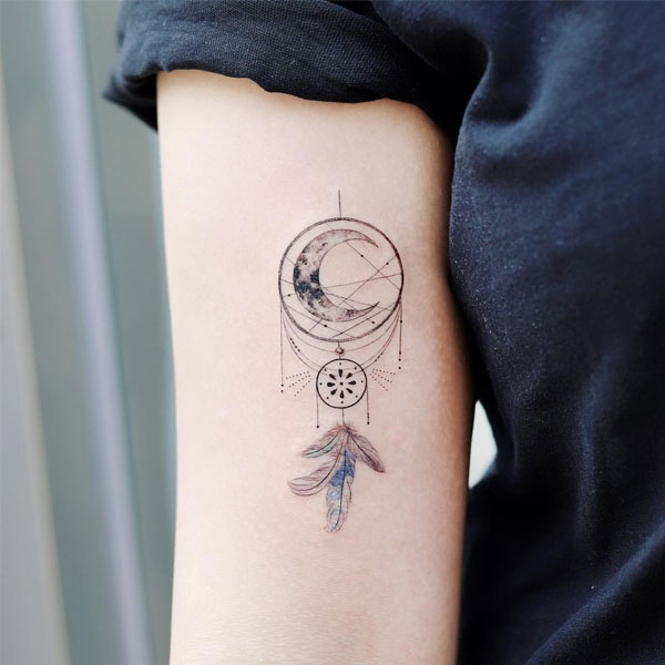 Hình xăm Dreamcatcher (0362) tại ĐỖ NHÂN TATTOO